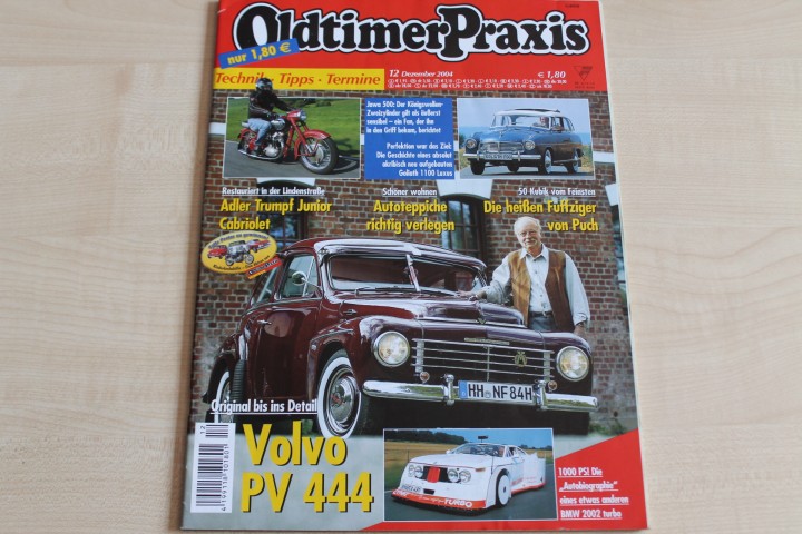Deckblatt Oldtimer Praxis (12/2004)